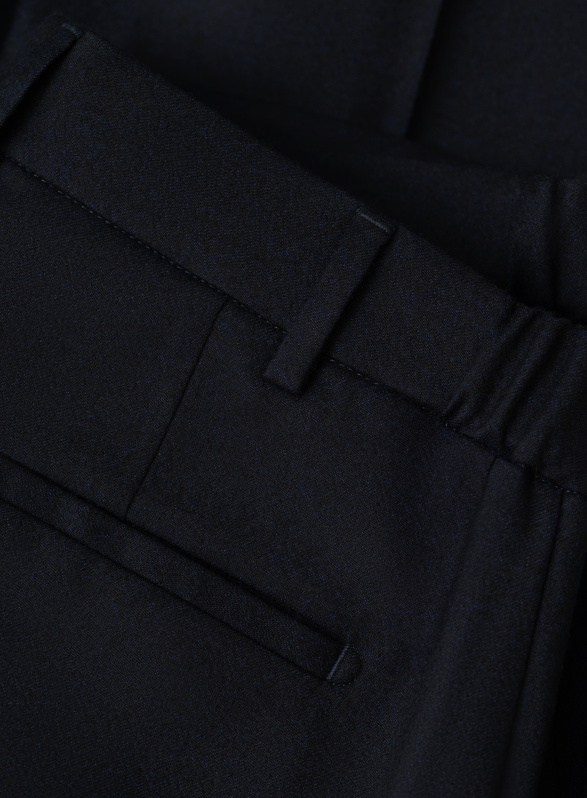 Broek in wol | FULL_WIDTH | BLUE NAVY