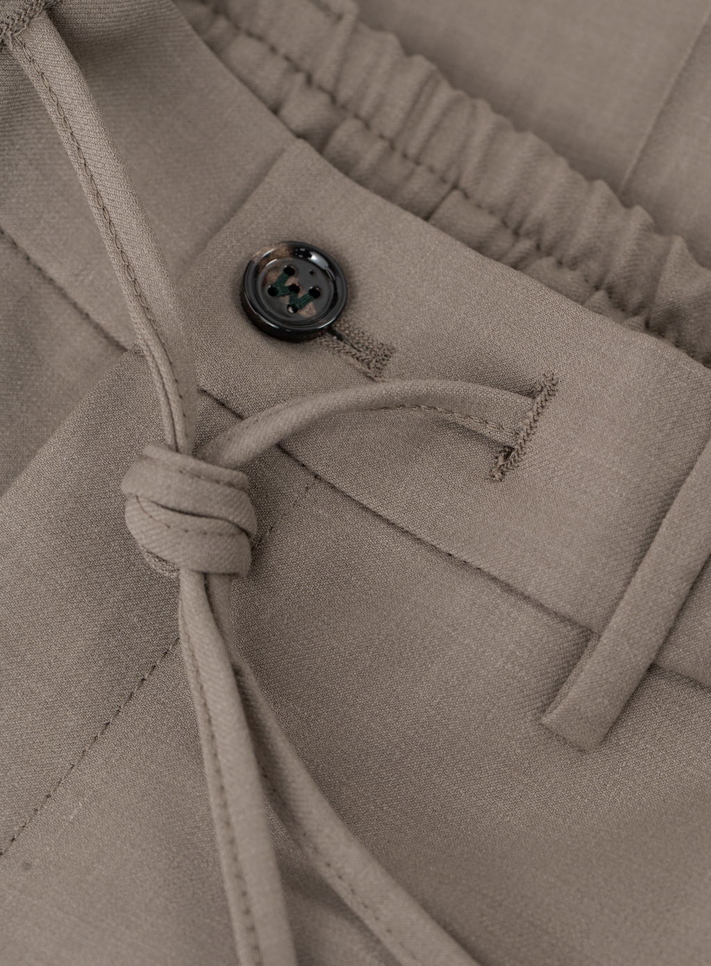 Jog pantalon in wol stretch | FULL_WIDTH | TAUPE BEIGE