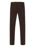 Broek in katoen stretch | D.Bruin