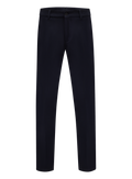 Verfijnde chino in tailored fit | BLUE NAVY