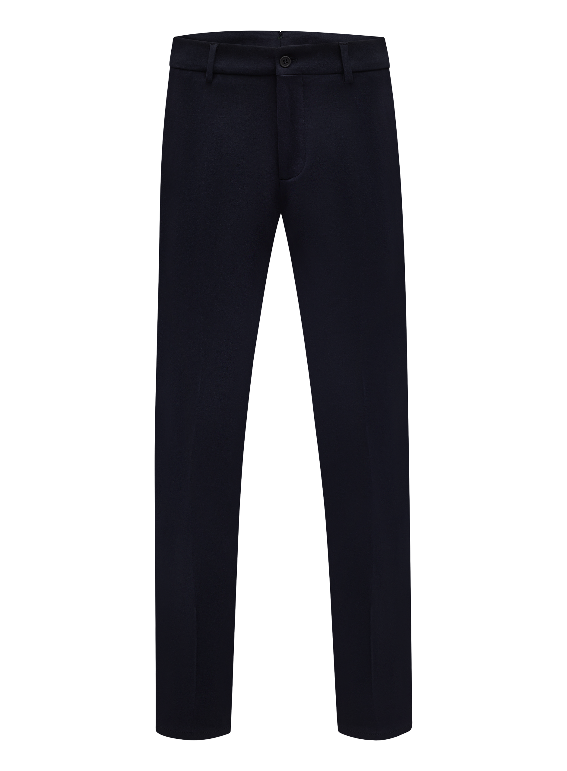 Verfijnde chino in tailored fit | BLUE NAVY