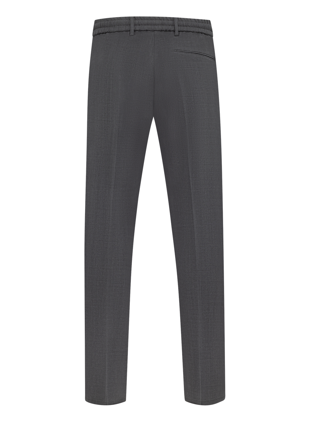 Jog pantalon in wol en technische stof | Grijs