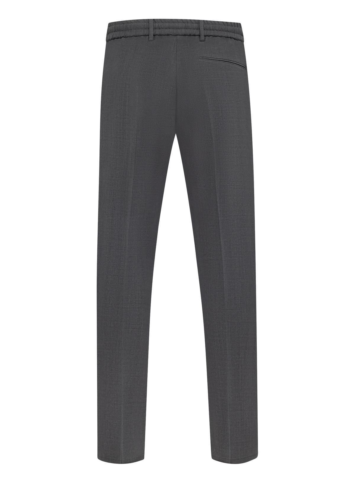 Jog pantalon in wol en technische stof | Grijs