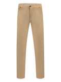 Corduroy jeans in katoen cashmere stretch | Beige