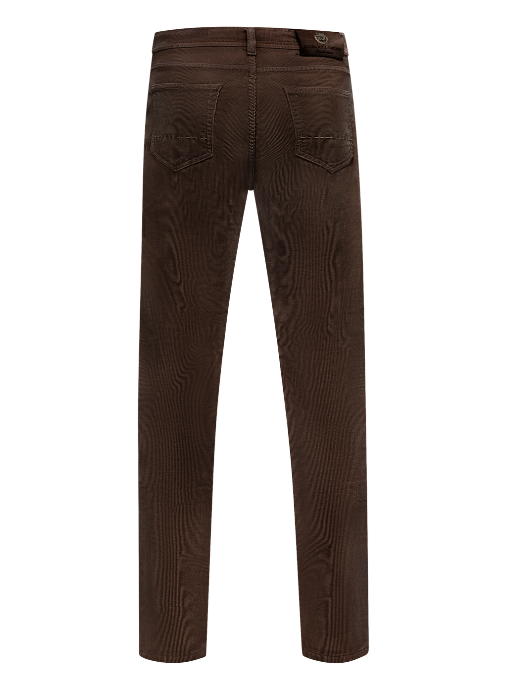 Corduroy Tokyo 5-pocket jeans van katoen en cashmere | D.Bruin