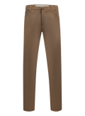 Corduroy 5-pocket jeans in katoen cashmere stretch | TAUPE