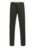 Corduroy 5-pocket jeans in katoen cashmere stretch | D.Groen