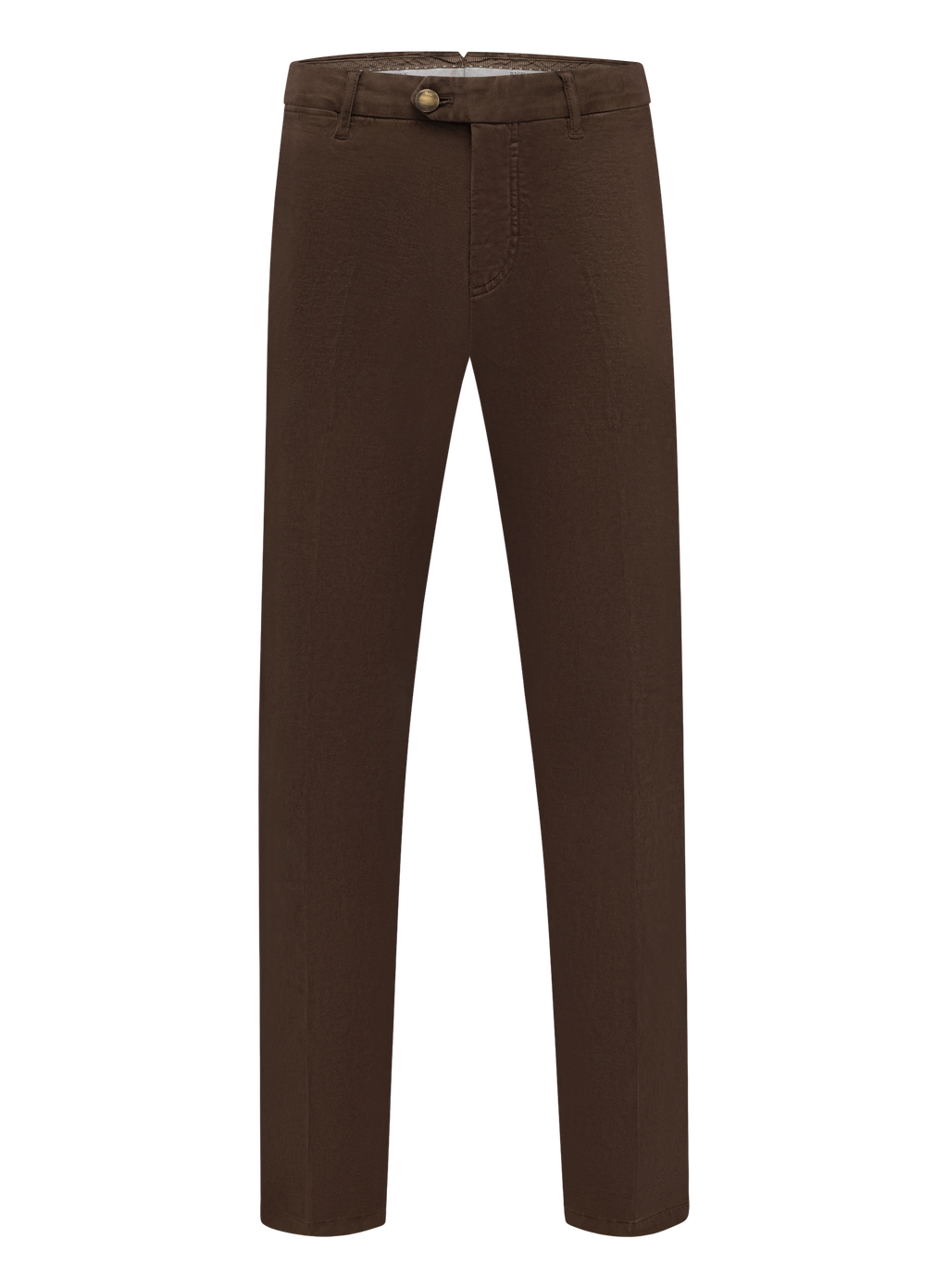 Chino in katoen cashmere stretch | D.Bruin