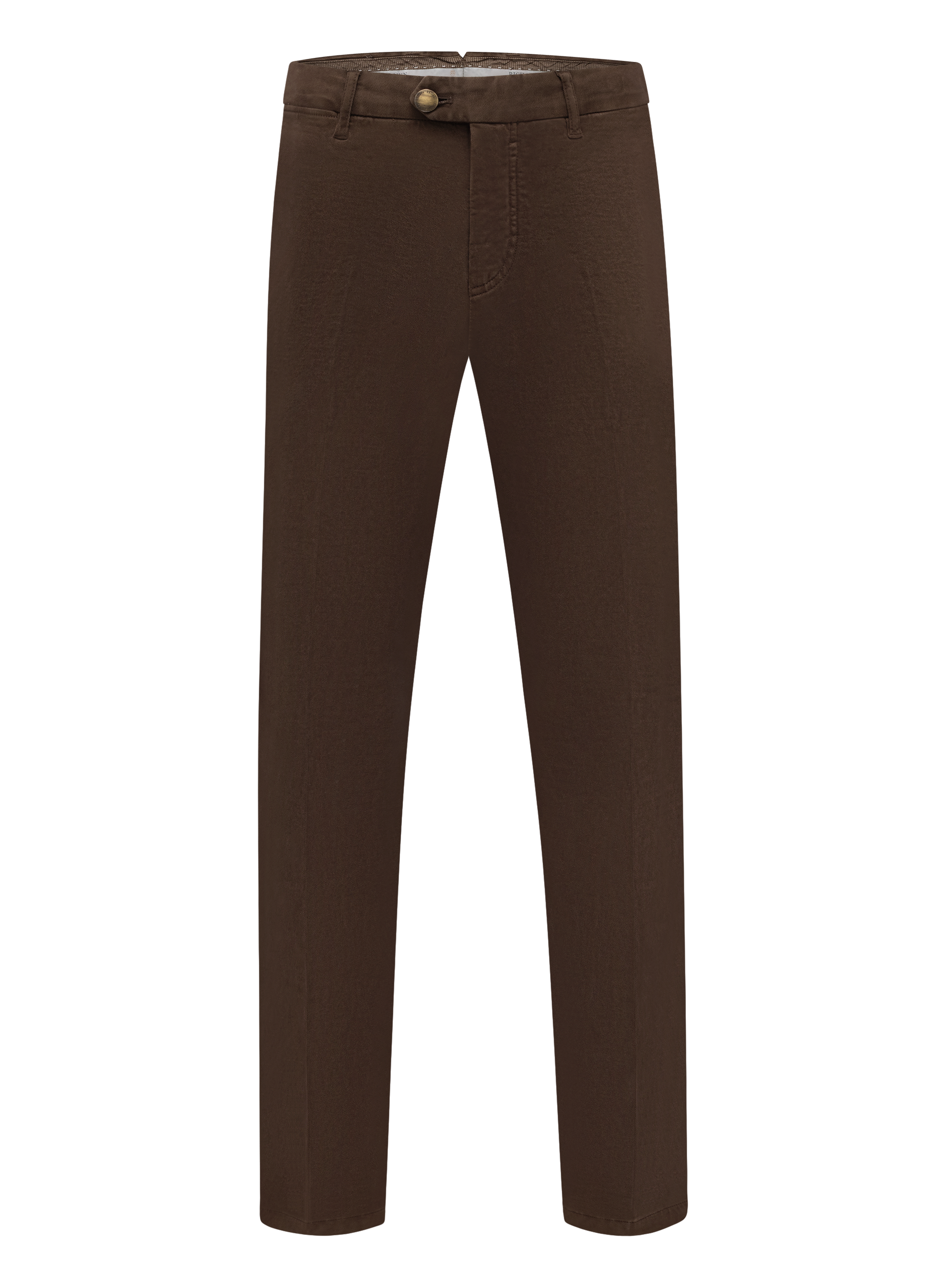 Chino in katoen cashmere stretch | D.Bruin