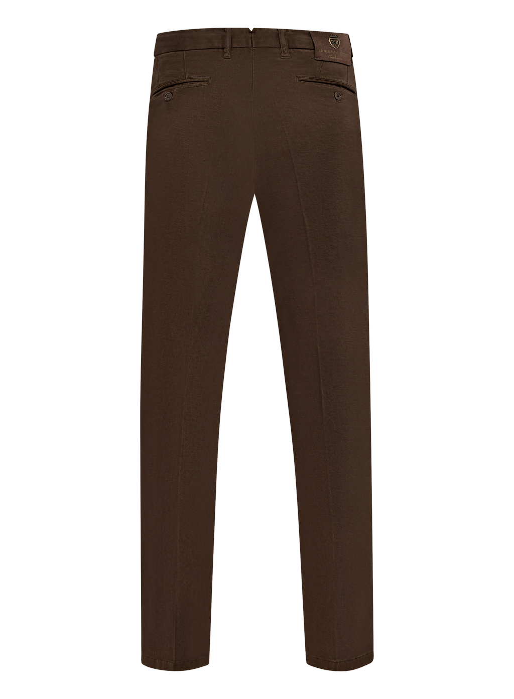 Chino in katoen cashmere stretch | D.Bruin