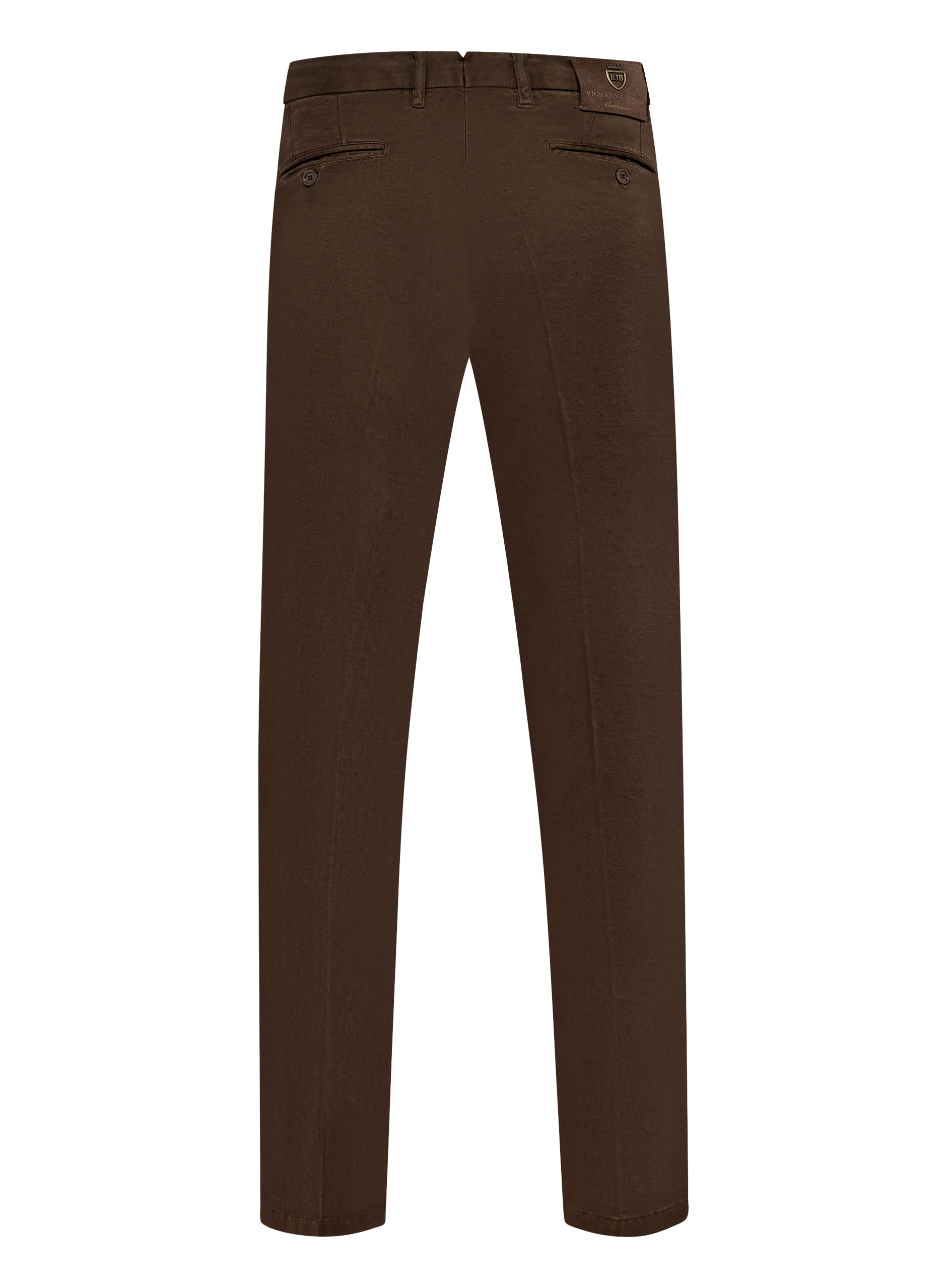 Chino in katoen cashmere stretch | D.Bruin