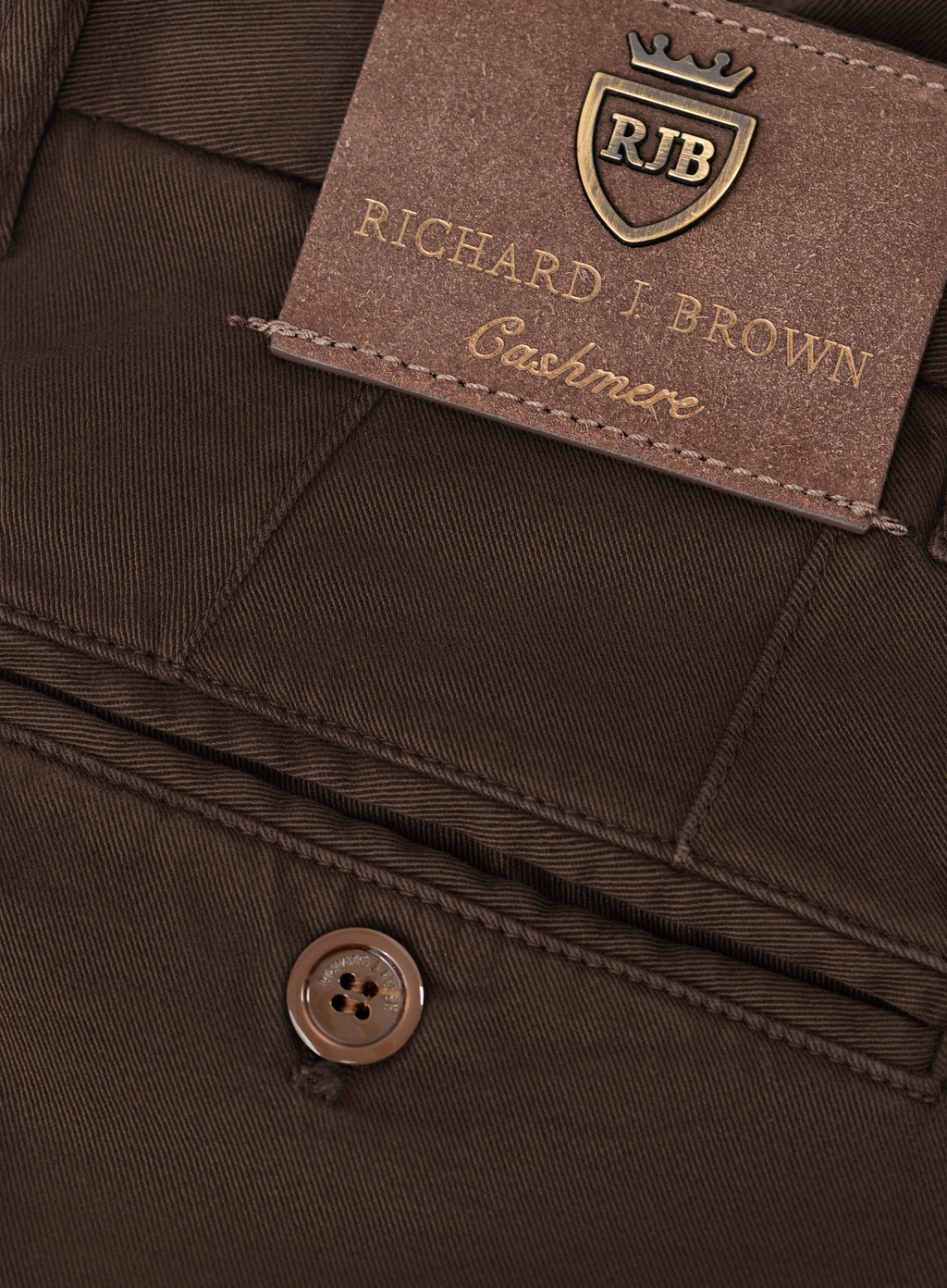 Chino in katoen cashmere stretch | FULL_WIDTH | D.Bruin