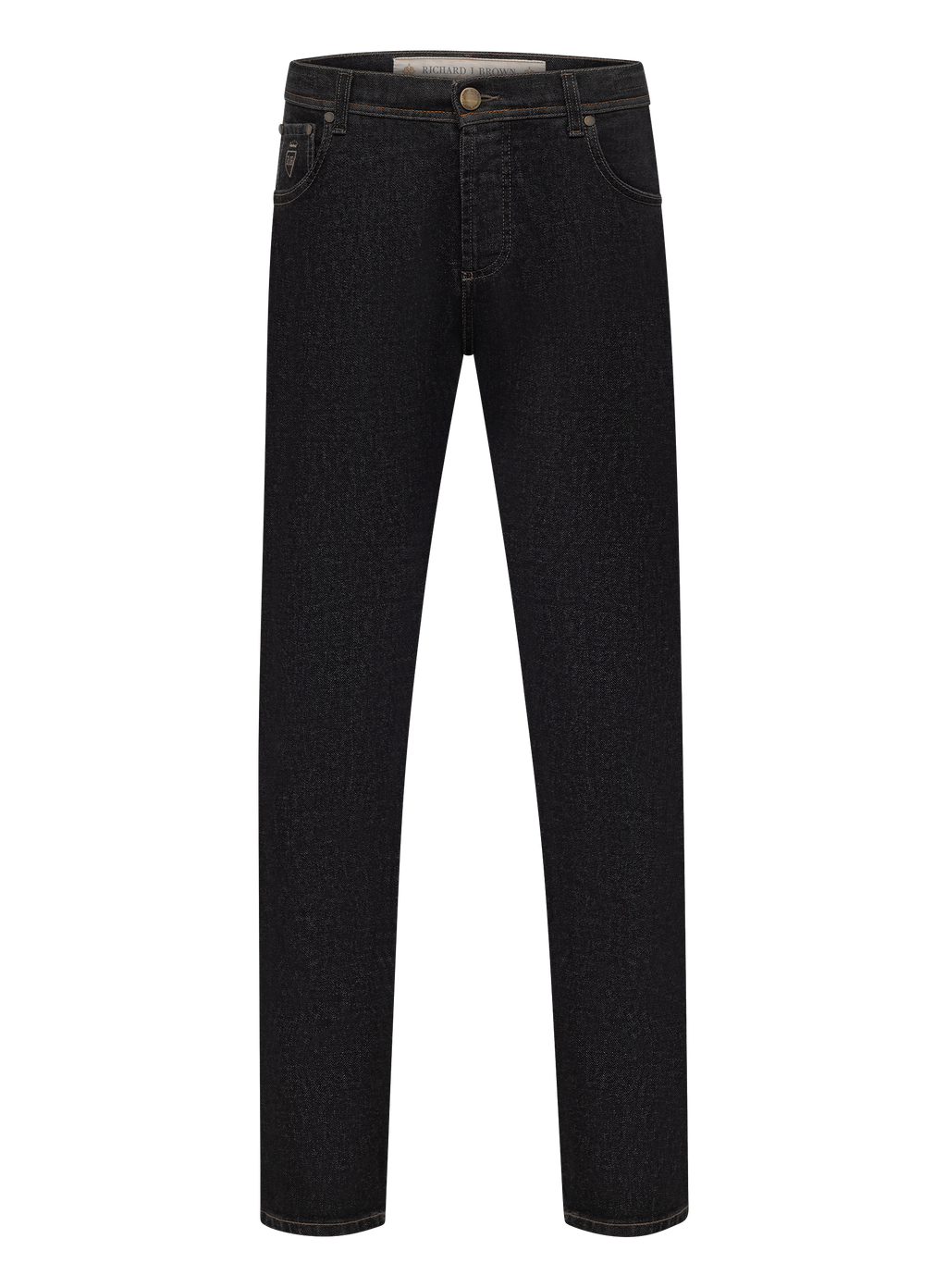Tokyo 5-pocket jeans van katoen en cashmere | Antraciet