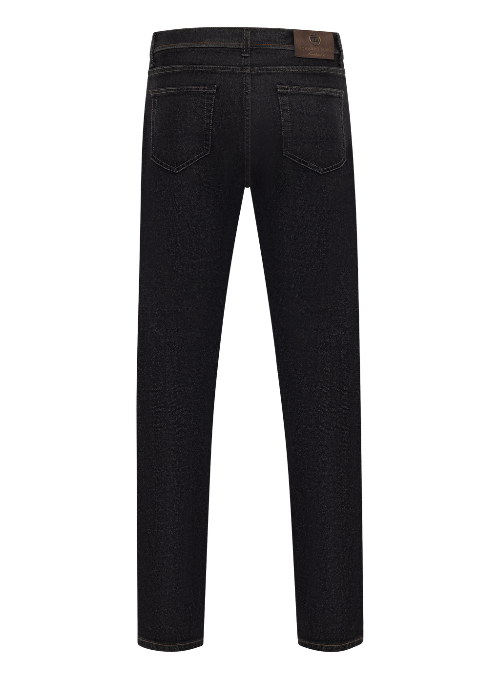 Tokyo 5-pocket jeans van katoen en cashmere | Antraciet