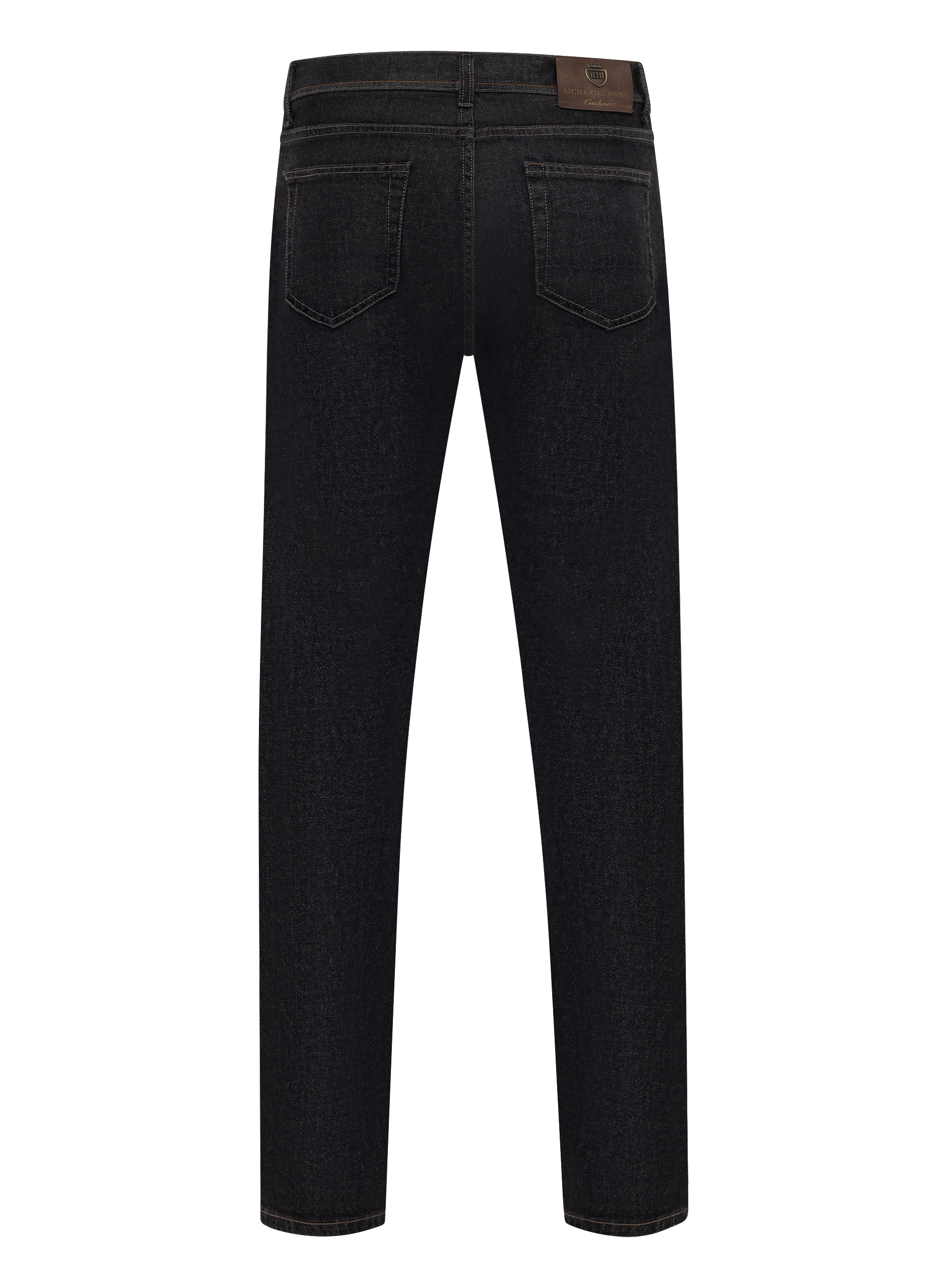 Tokyo 5-pocket jeans van katoen en cashmere | Antraciet