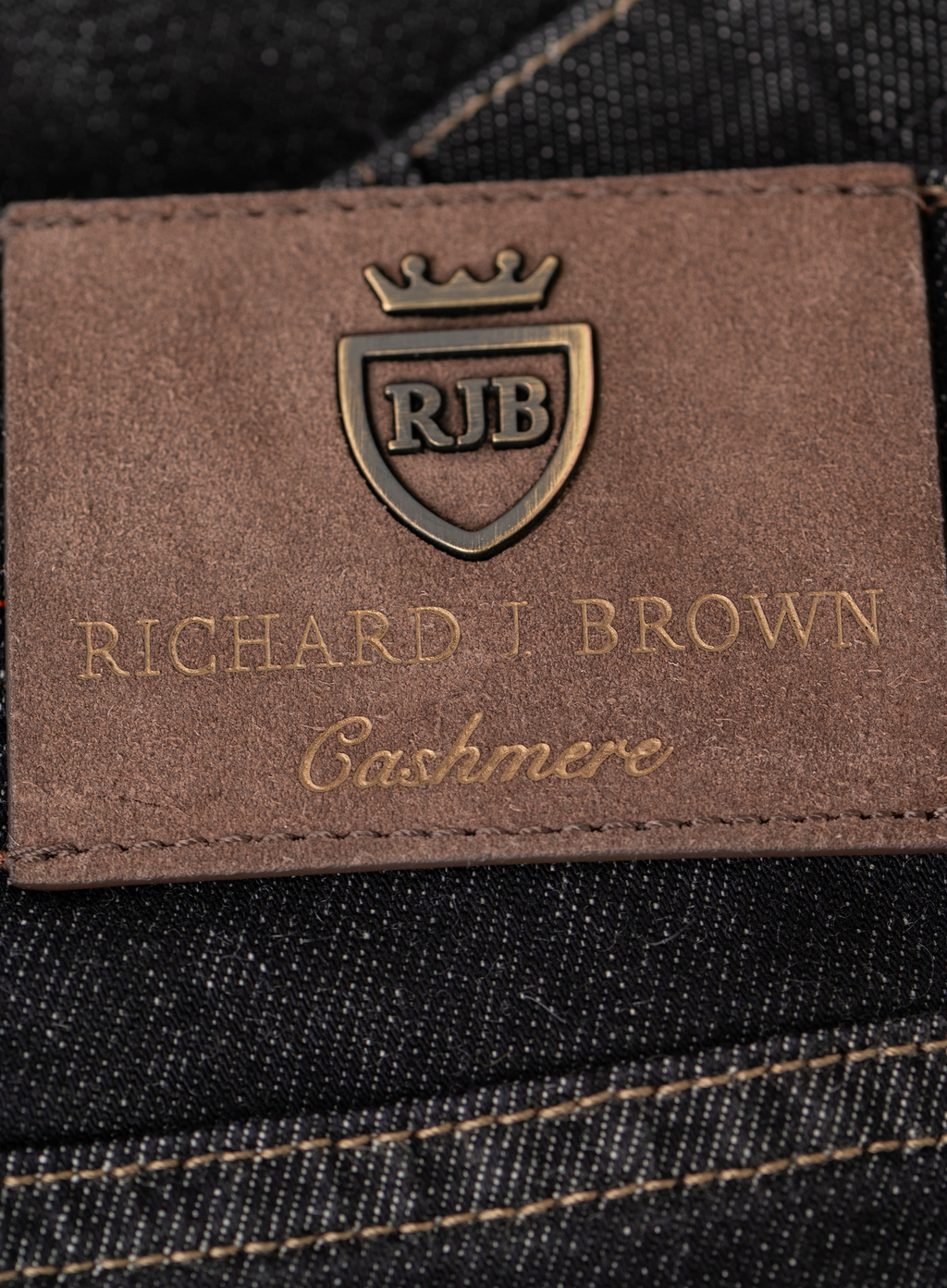 Tokyo 5-pocket jeans van katoen en cashmere | FULL_WIDTH | Antraciet
