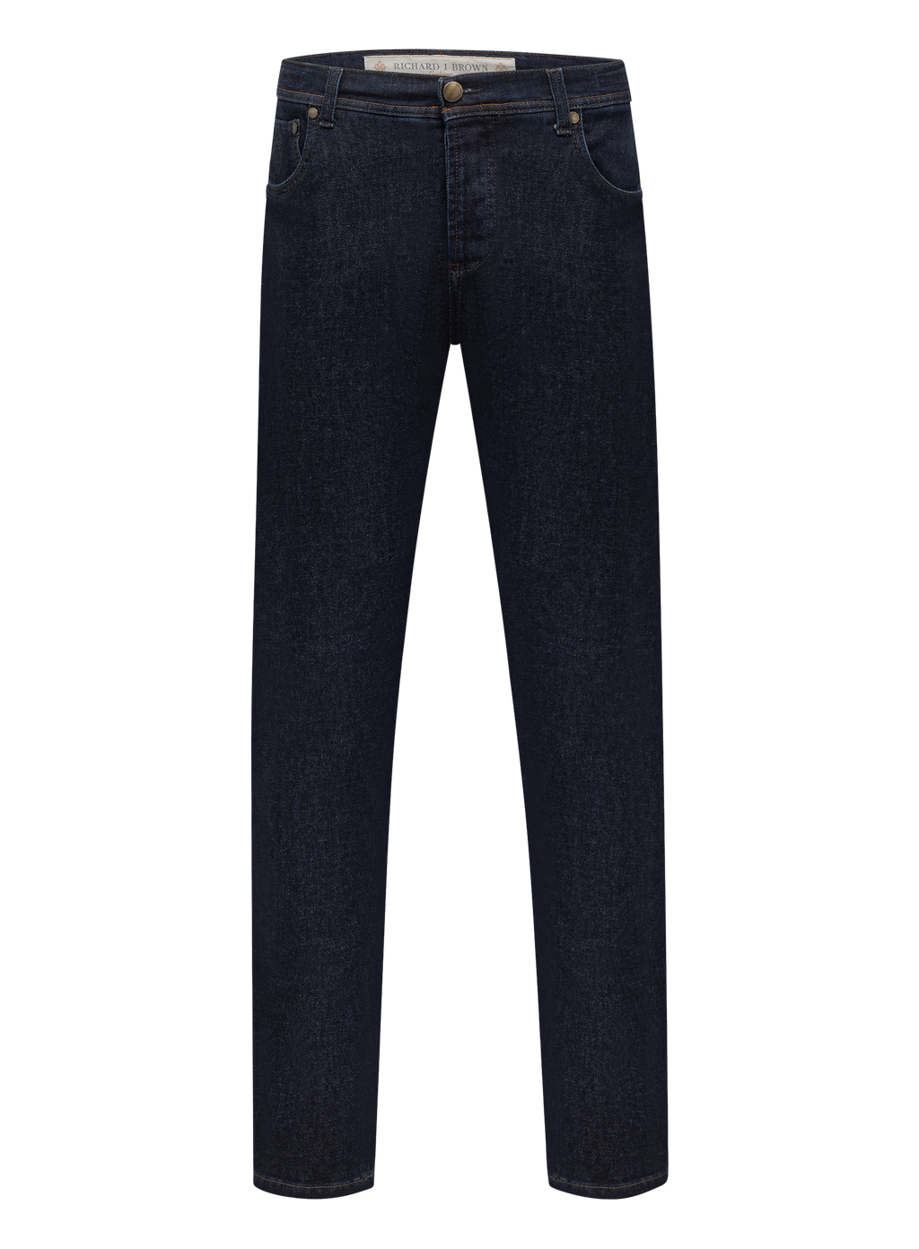 Jeans in katoen cashmere stretch | BLUE NAVY