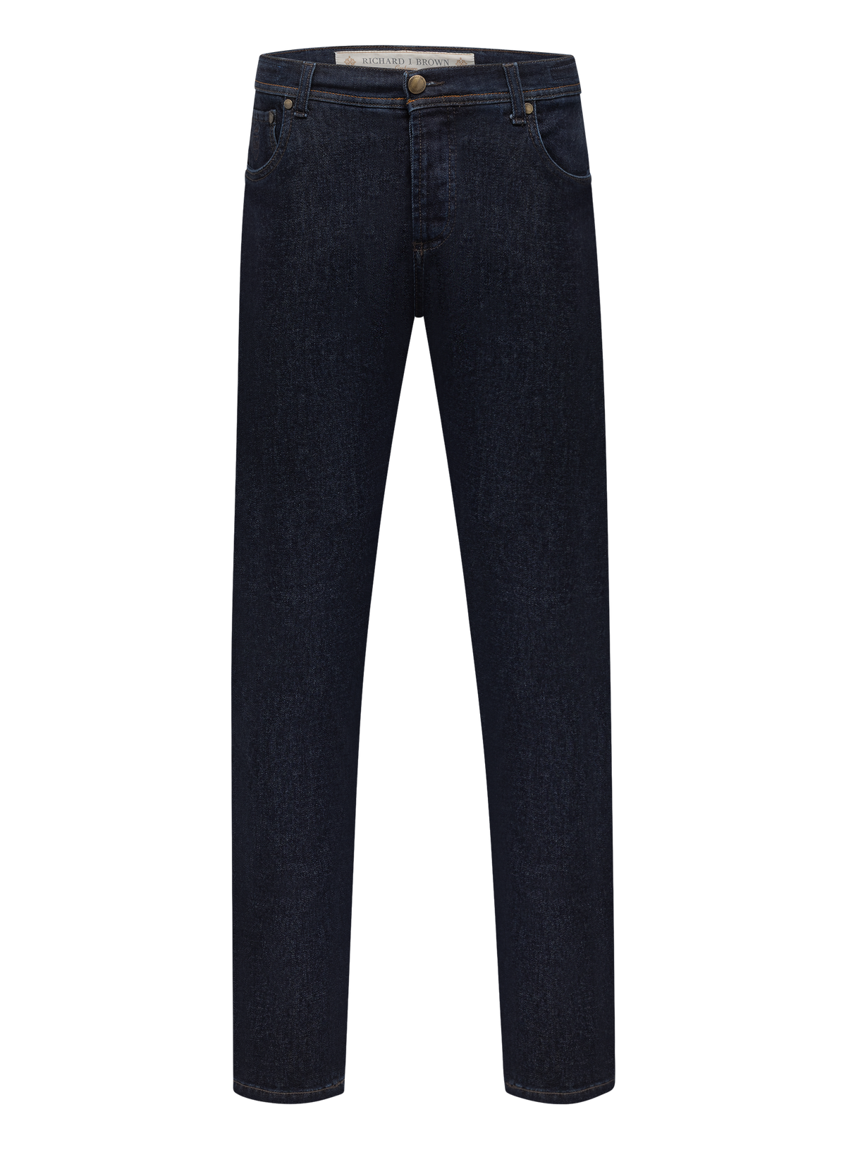 Jeans in katoen cashmere stretch | BLUE NAVY