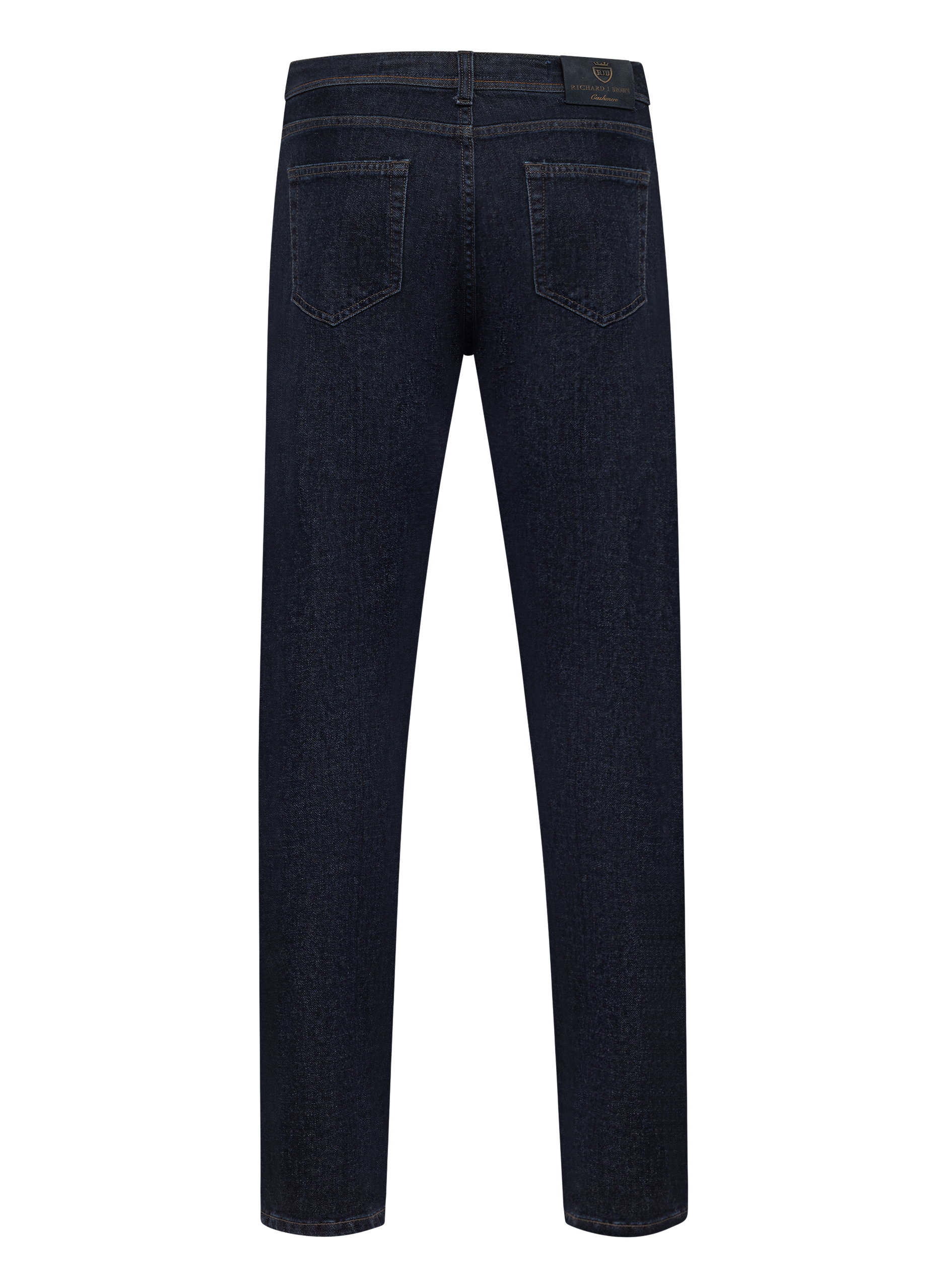 Jeans in katoen cashmere stretch | BLUE NAVY
