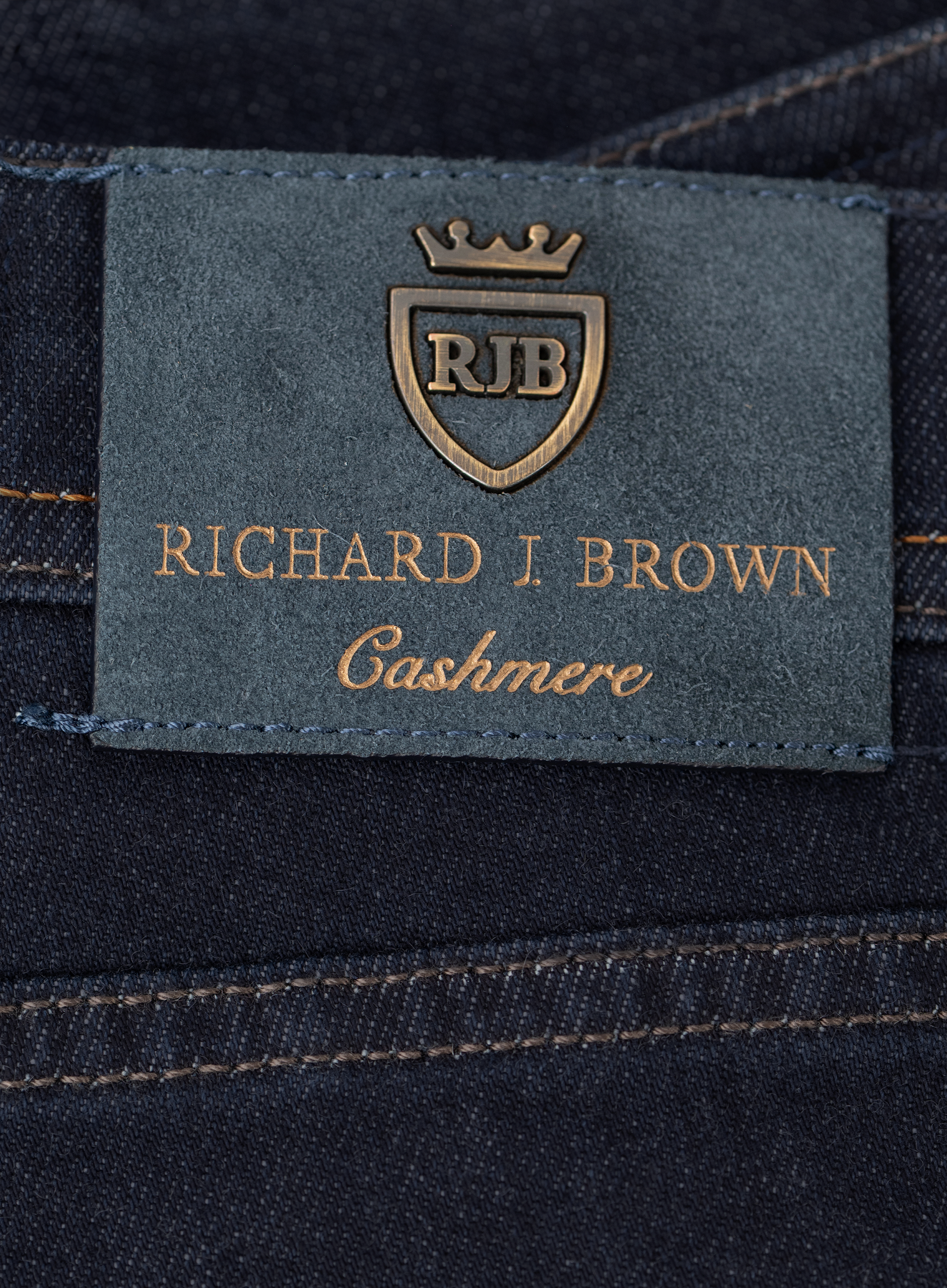 Jeans in katoen cashmere stretch | FULL_WIDTH | BLUE NAVY
