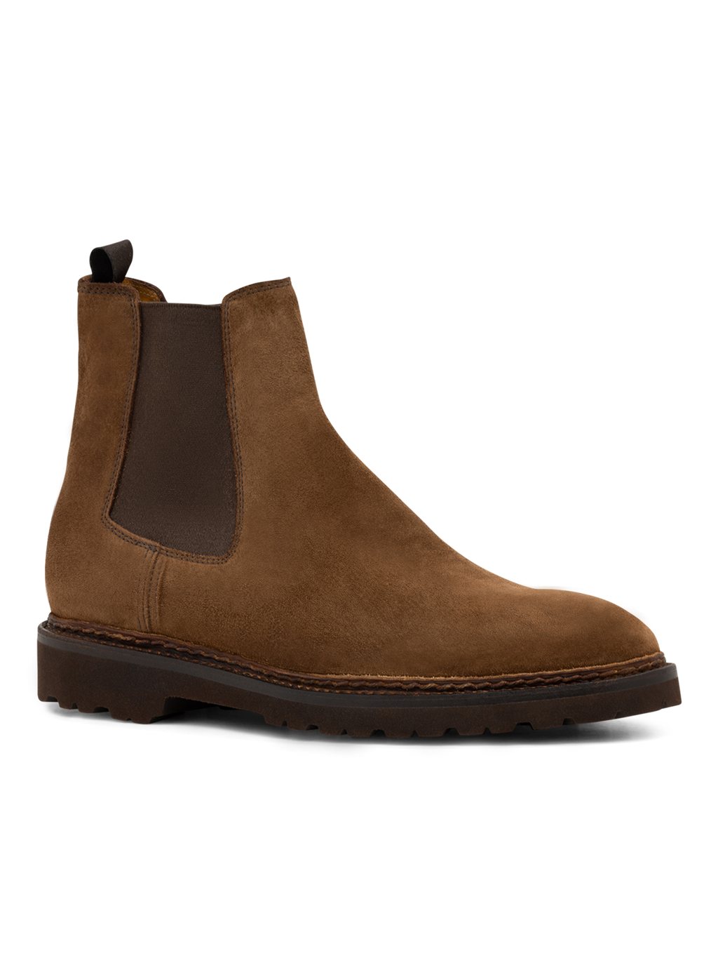 Cavaliere-Welt chelsea boots van suède | Bruin