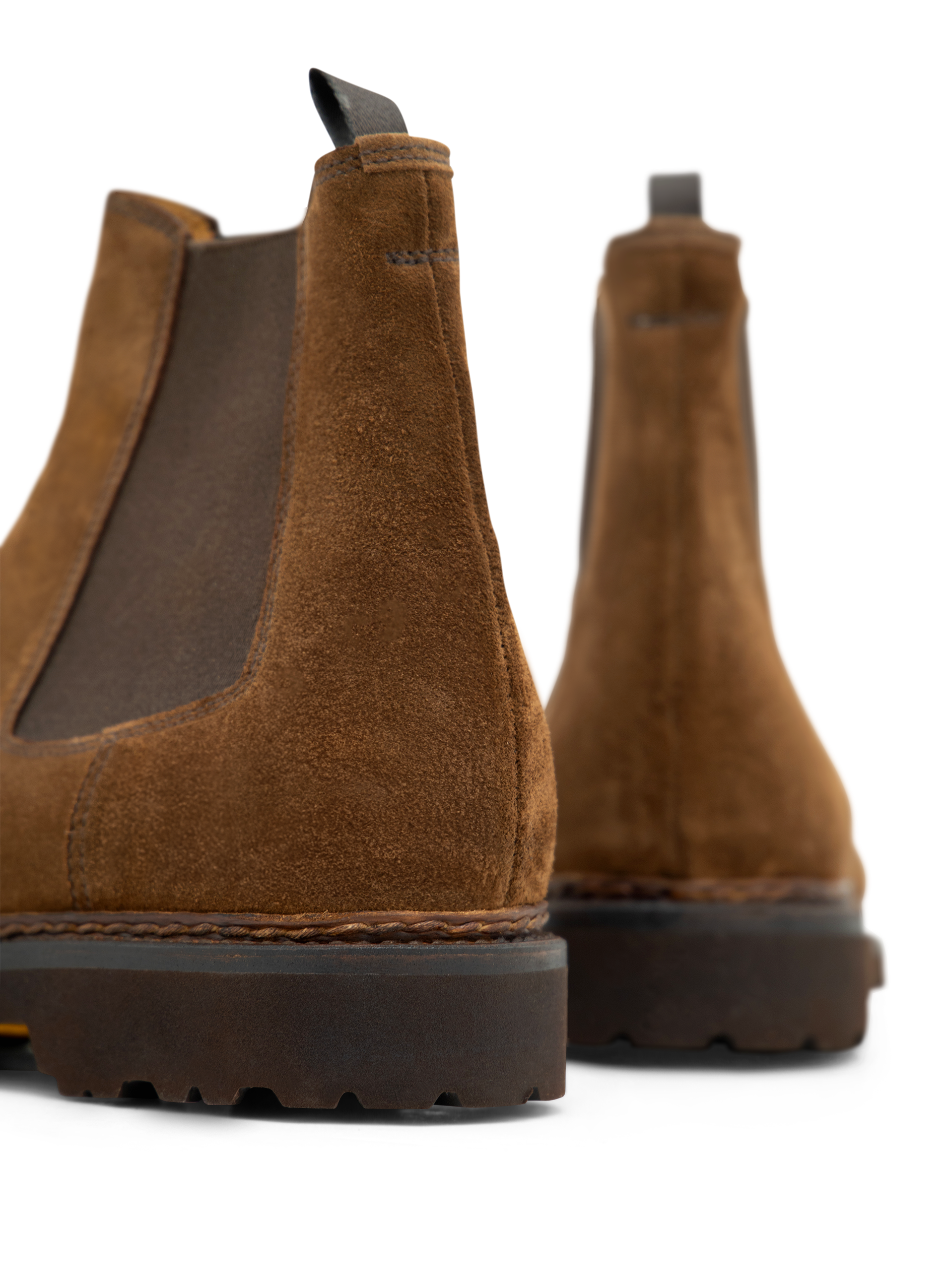 Cavaliere-Welt chelsea boots van suède | FULL_WIDTH | Bruin