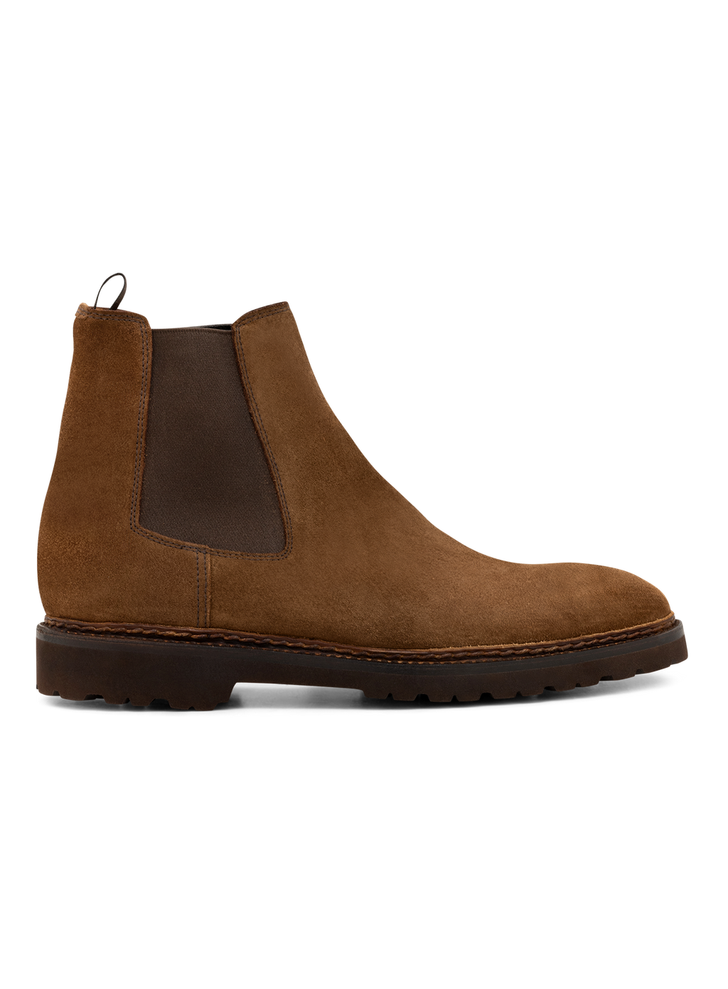 Cavaliere-Welt chelsea boots van suède | Bruin