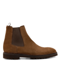 Cavaliere-Welt chelsea boots van suède | Bruin
