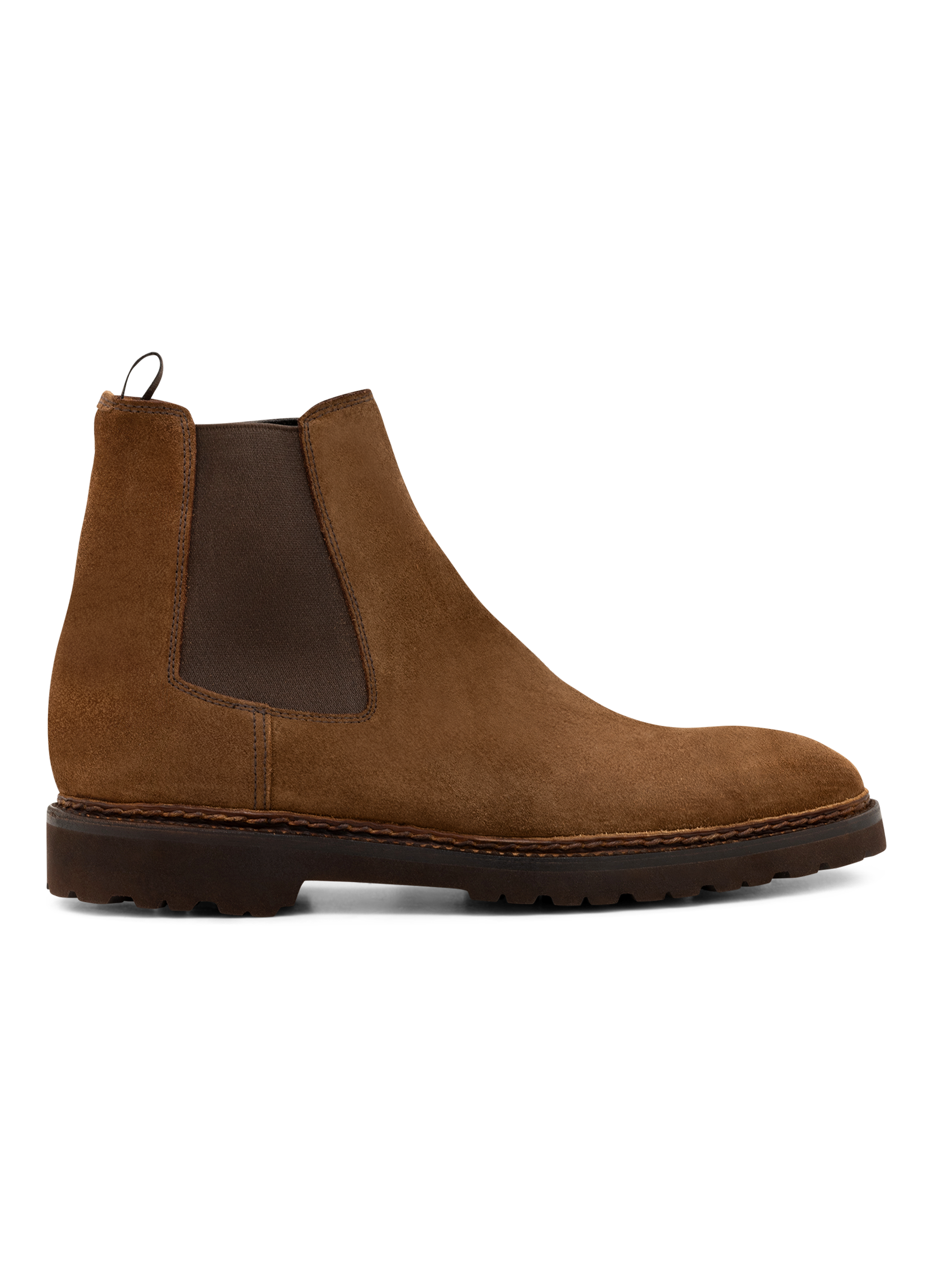 Cavaliere-Welt chelsea boots van suède | Bruin