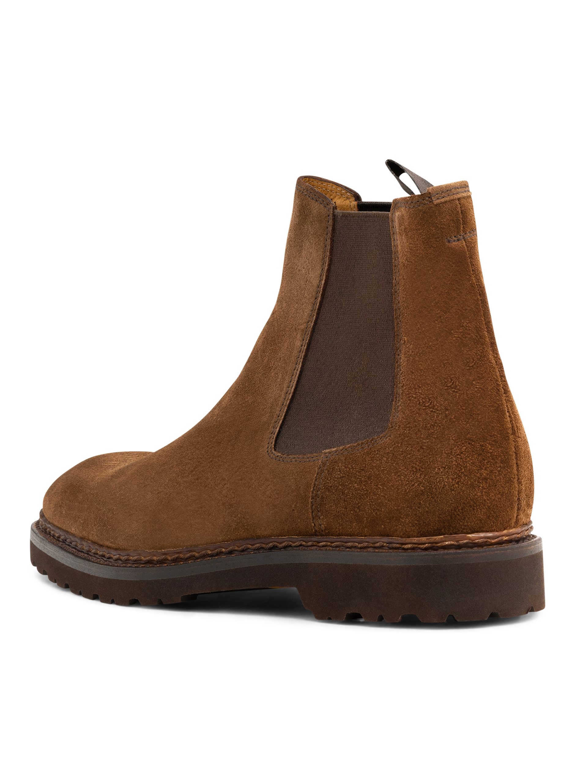 Cavaliere-Welt chelsea boots van suède | Bruin