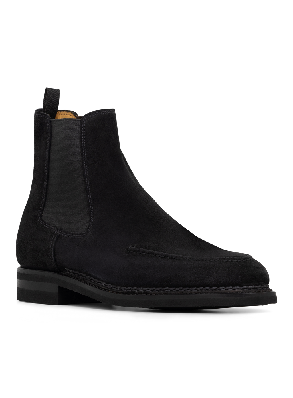 Chelsea boots in suède | Zwart