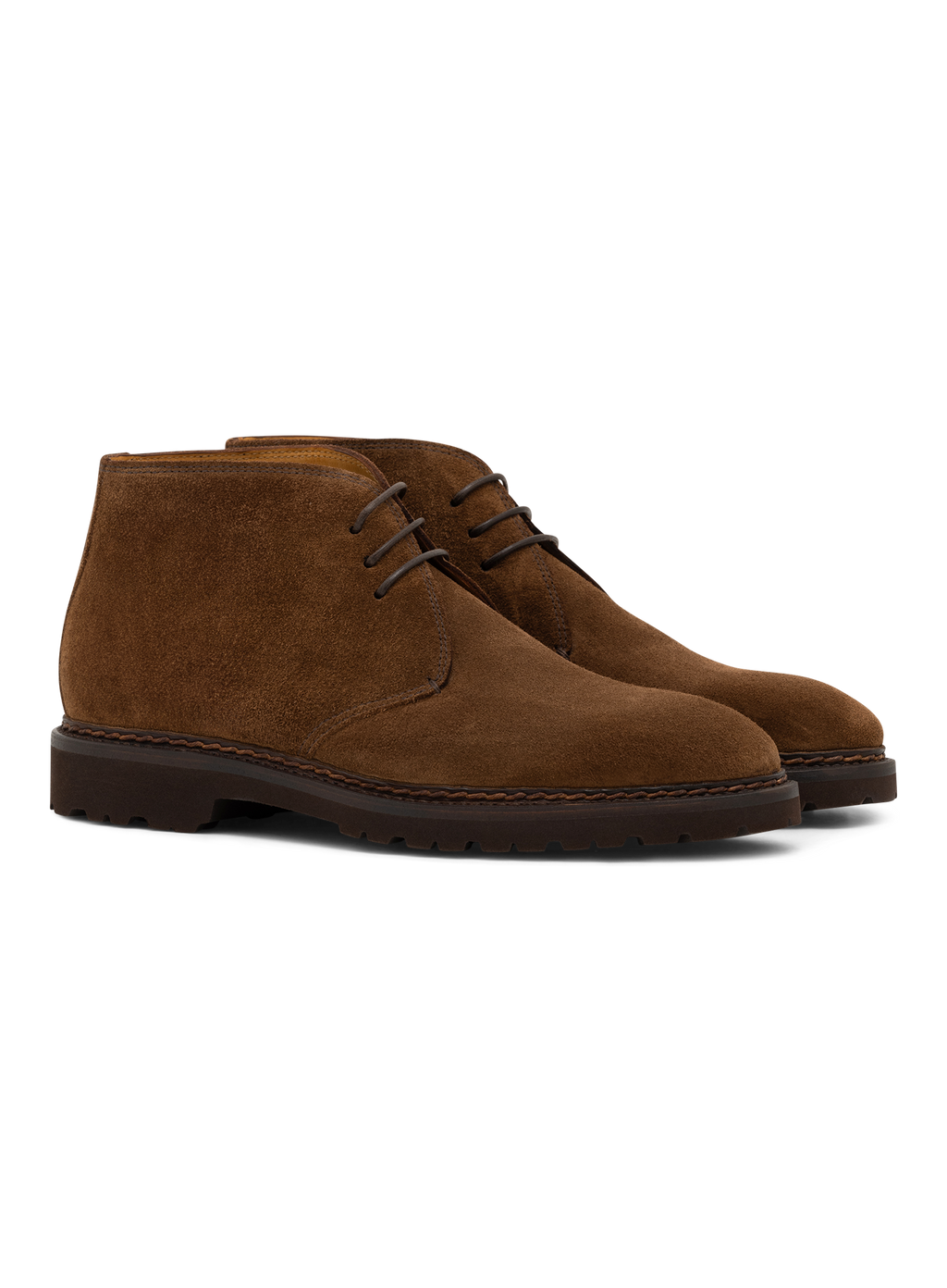 Desert-Welt desert boots van suède | Bruin
