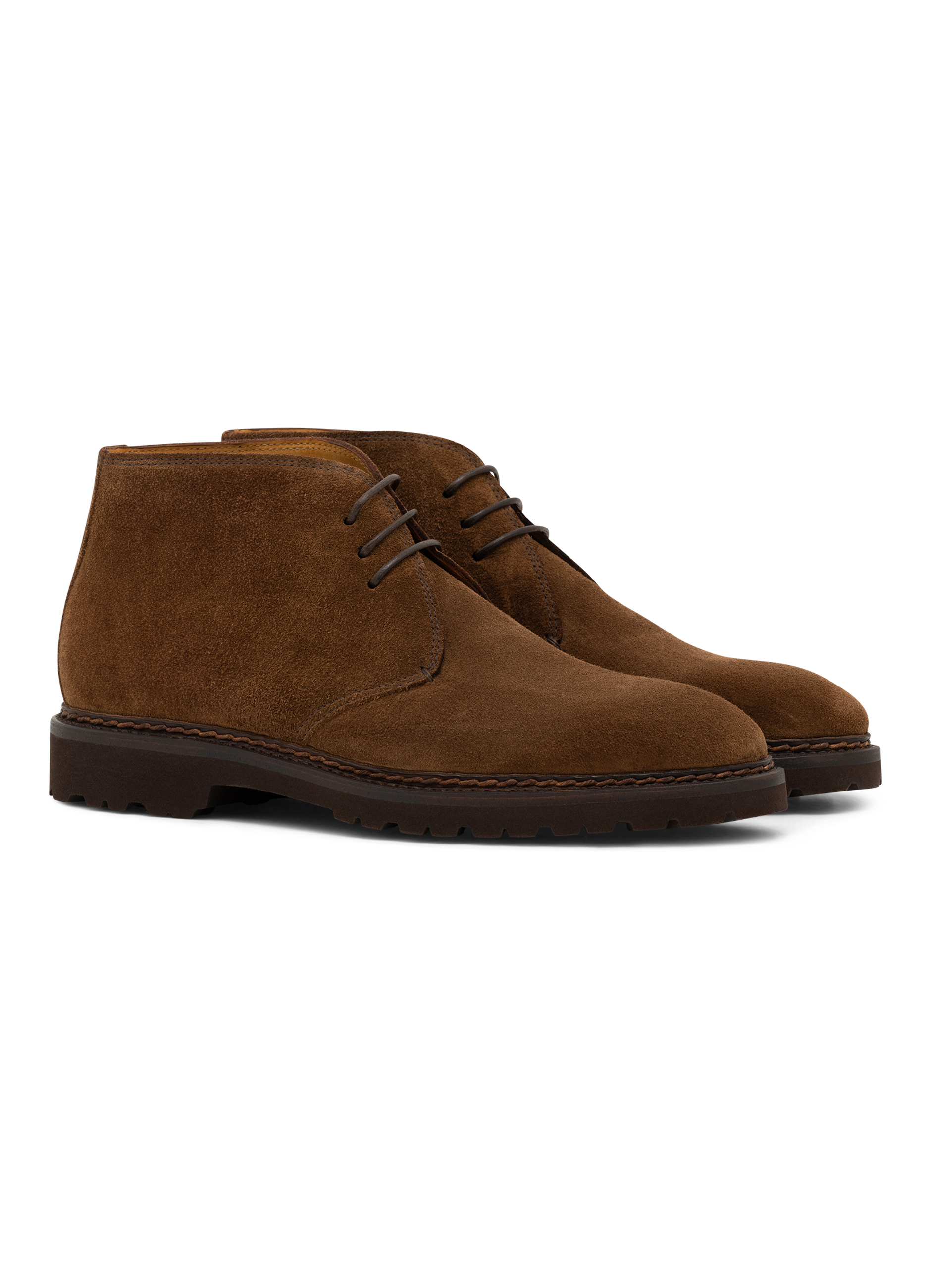 Desert-Welt desert boots van suède | Bruin