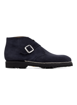 Visionario boots van suède | BLUE NAVY