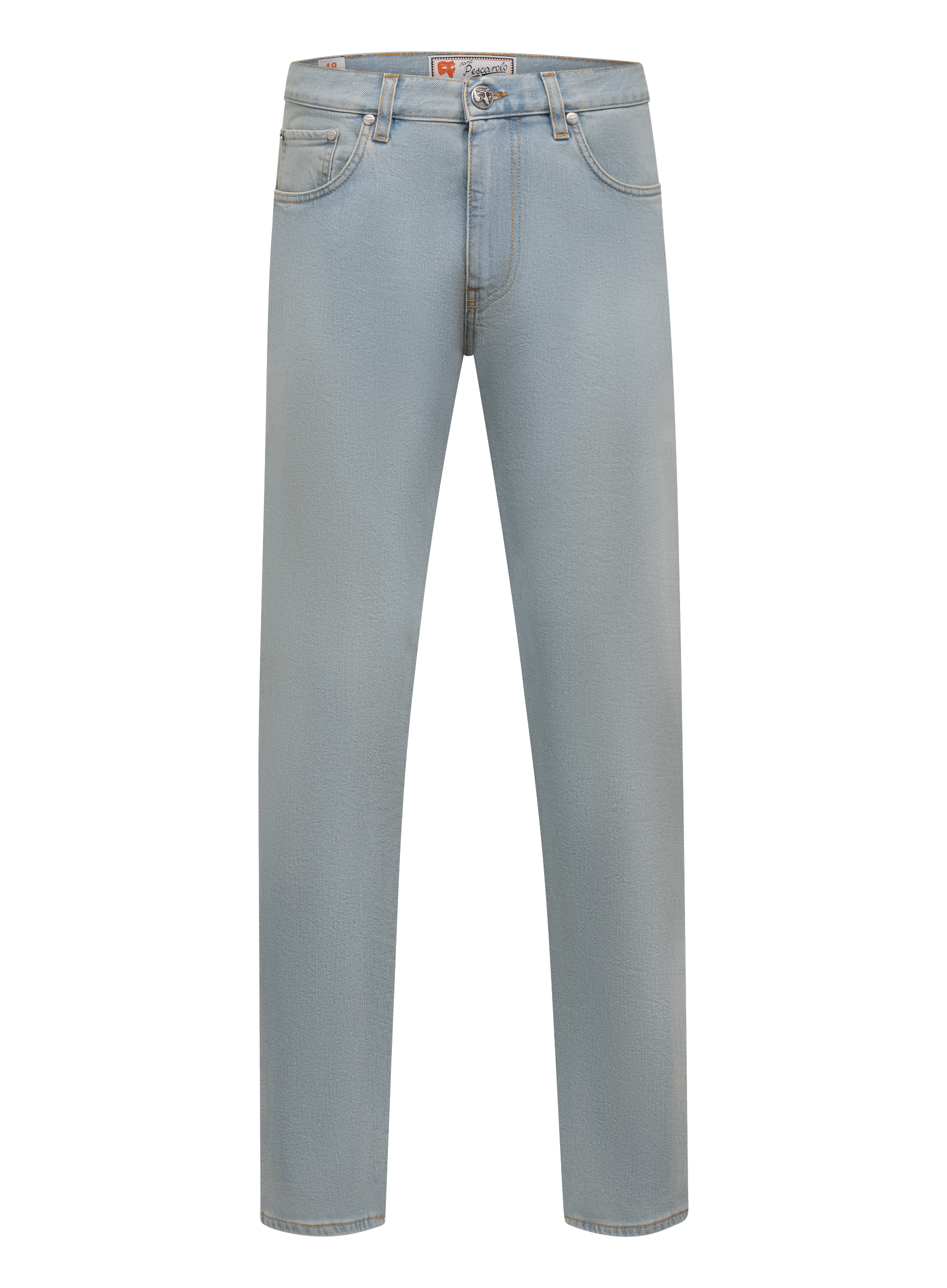 5-pocket jeans van katoen | L.Blauw