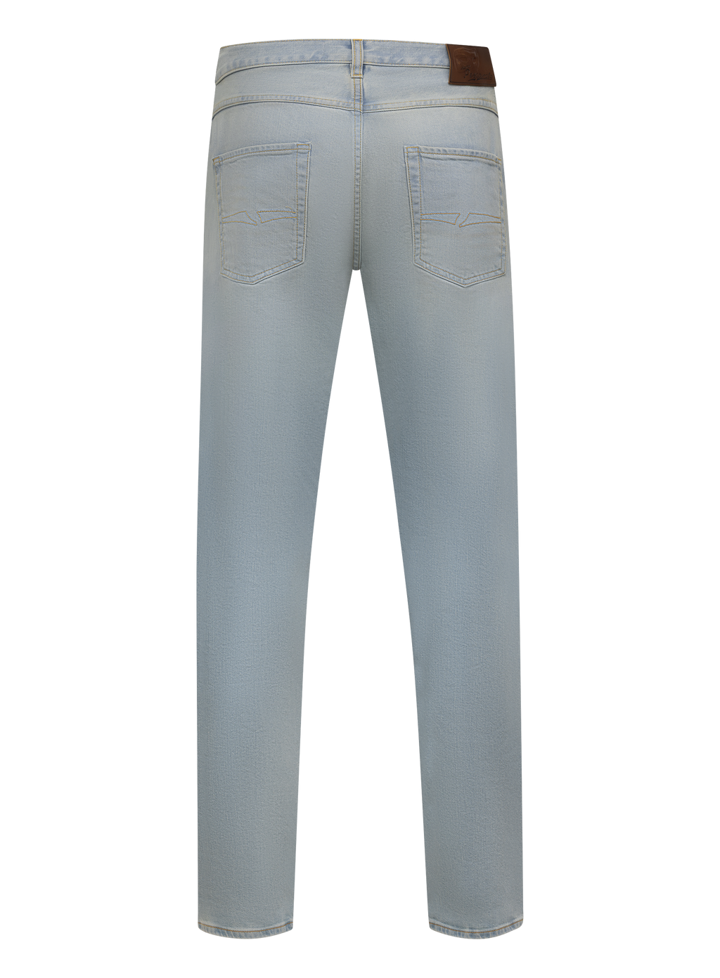 5-pocket jeans van katoen | L.Blauw