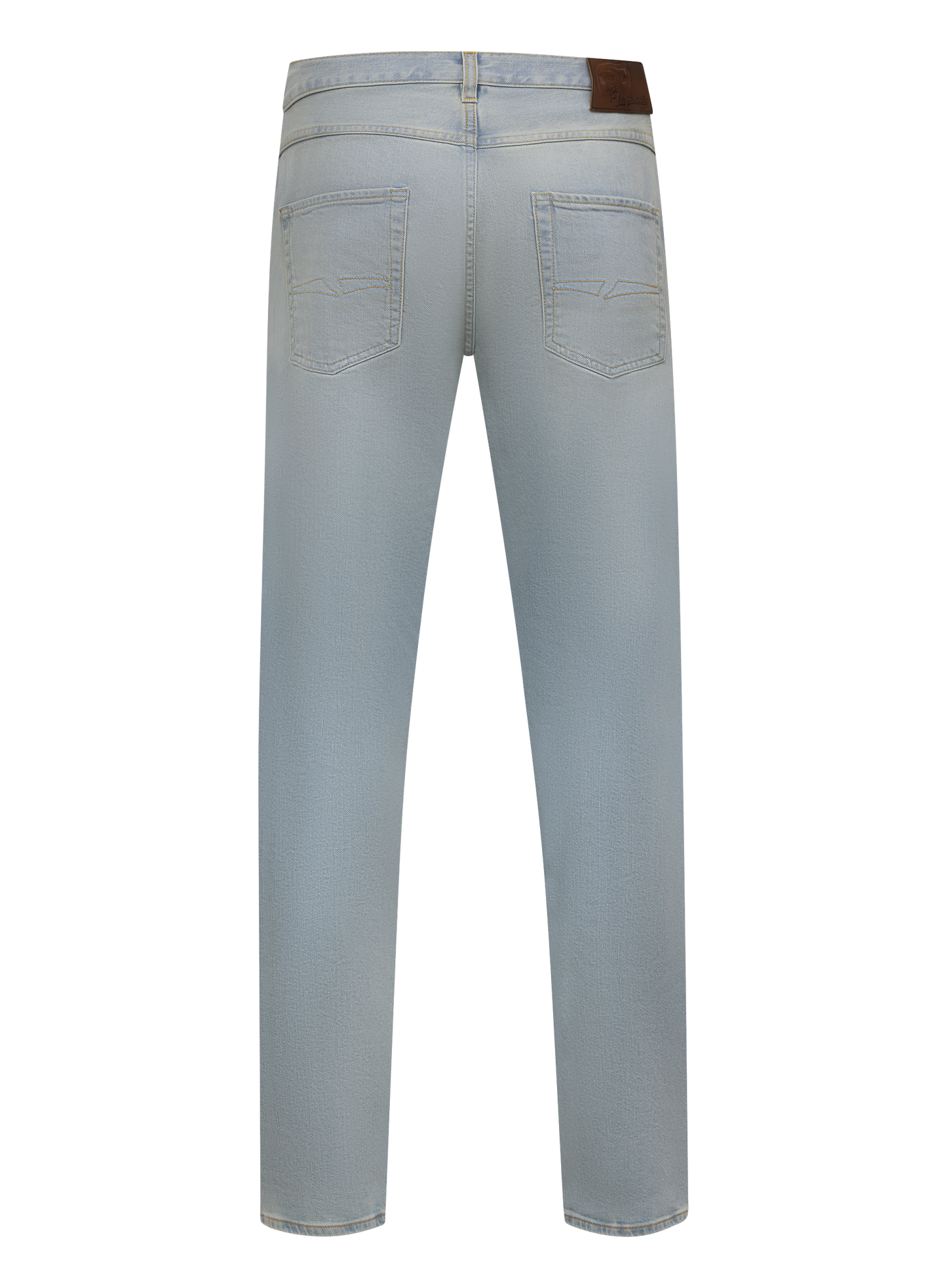 5-pocket jeans van katoen | L.Blauw