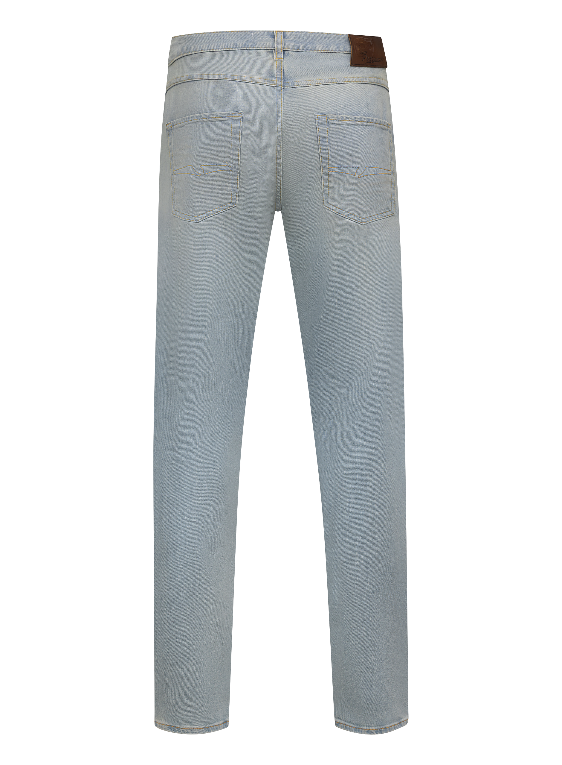 5-pocket jeans van katoen | L.Blauw