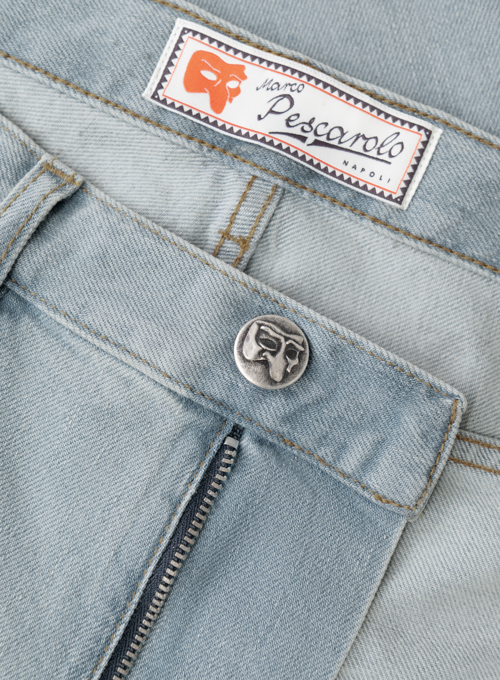 5-pocket jeans van katoen | FULL_WIDTH | L.Blauw