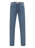 5-pocket jeans van katoen | Blauw