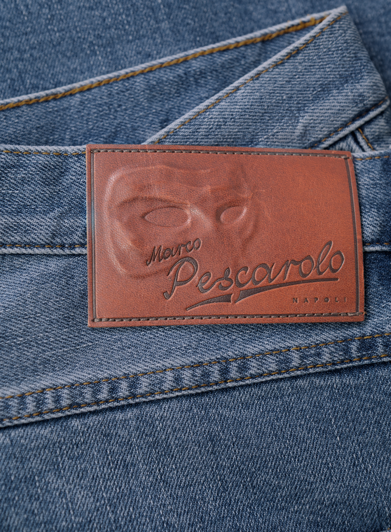 5-pocket jeans made of cotton