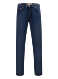 5-pocket jeans van katoen | BLUE NAVY