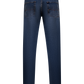 5-pocket jeans van katoen | BLUE NAVY