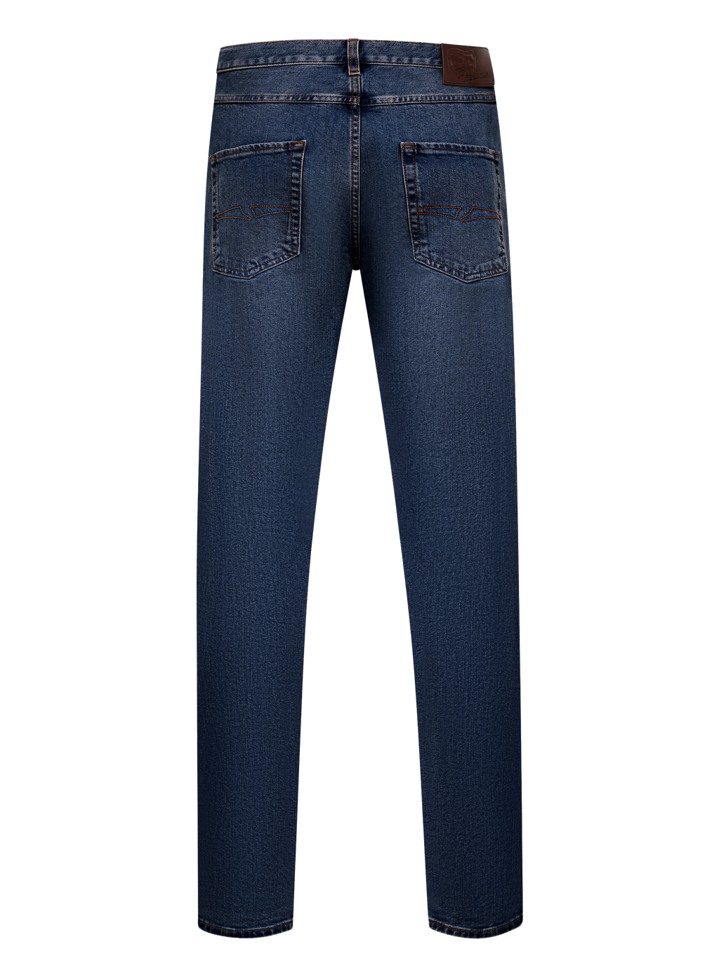 5-pocket jeans van katoen | BLUE NAVY