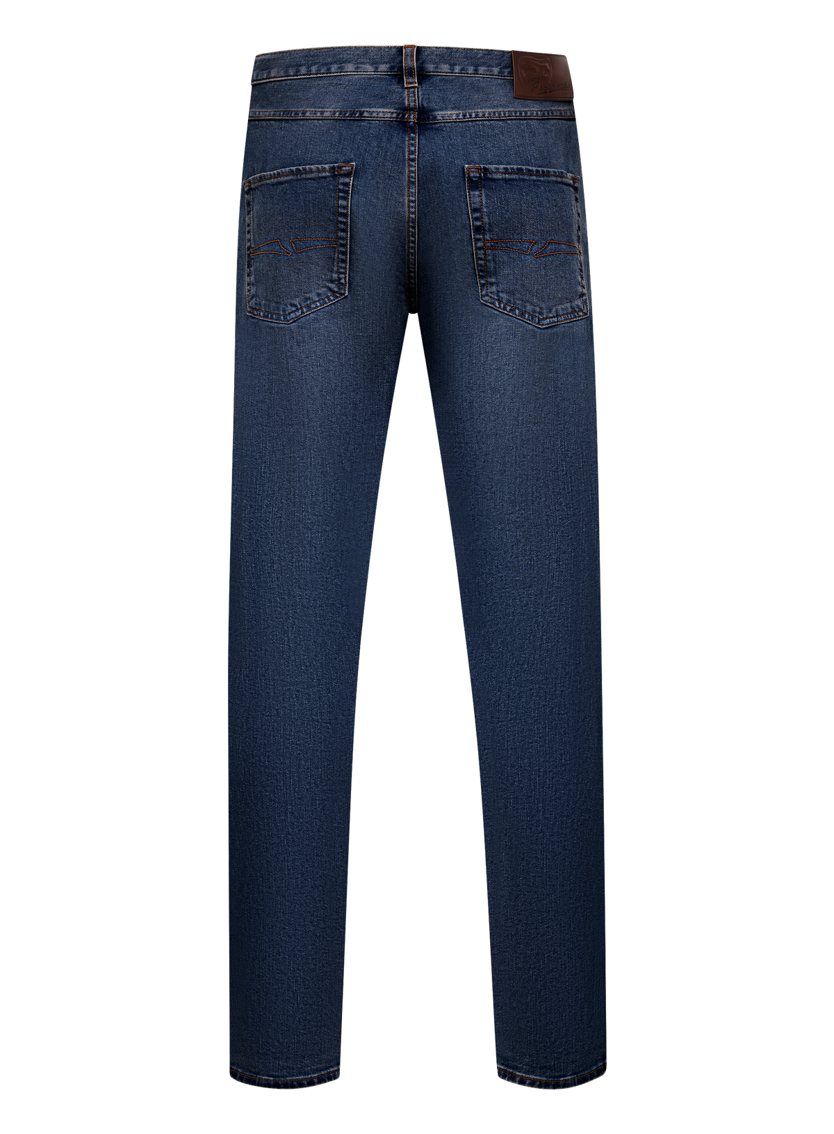5-pocket jeans van katoen | BLUE NAVY