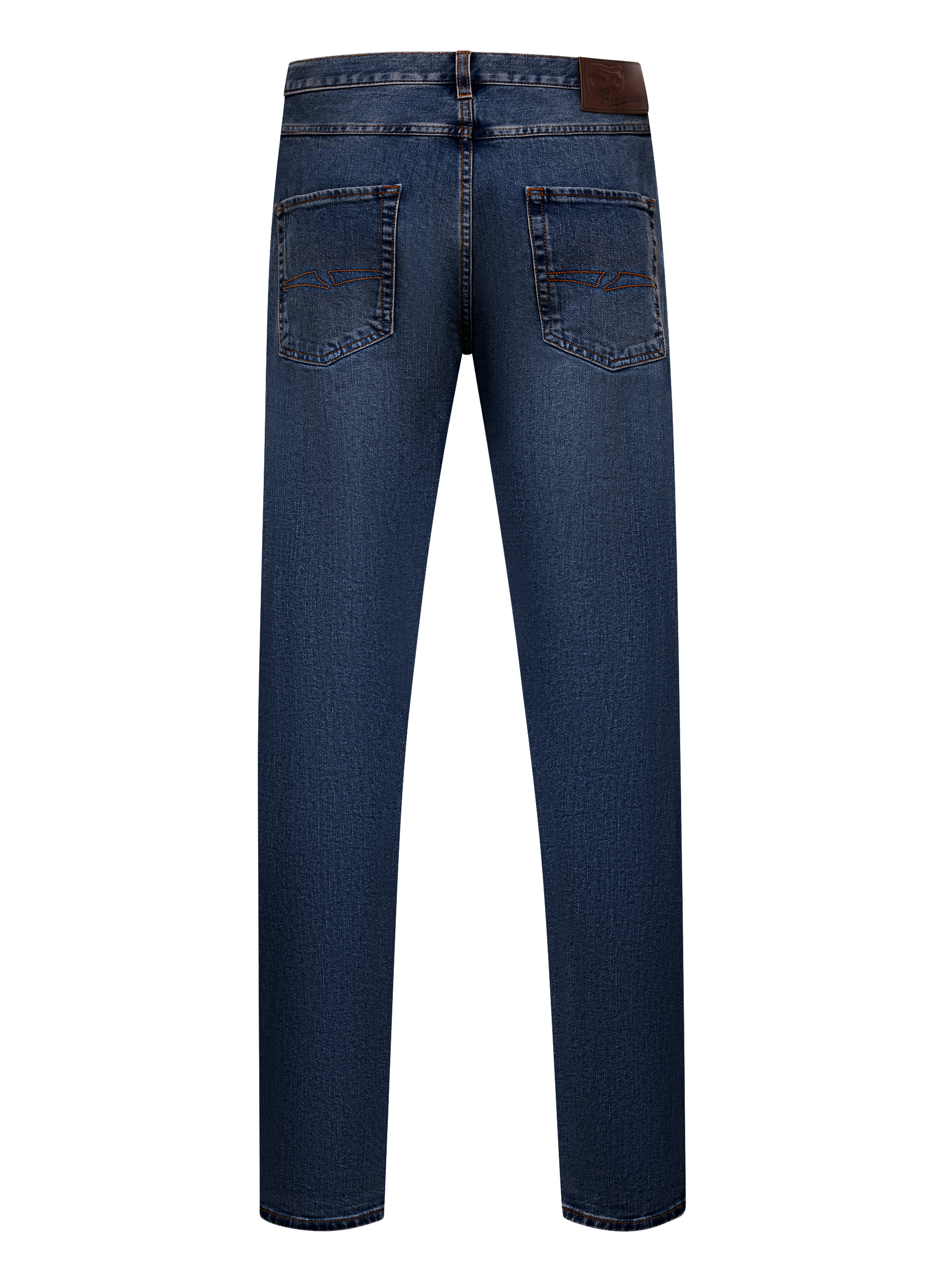 5-pocket jeans van katoen | BLUE NAVY