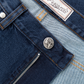 5-pocket jeans van katoen | BLUE NAVY