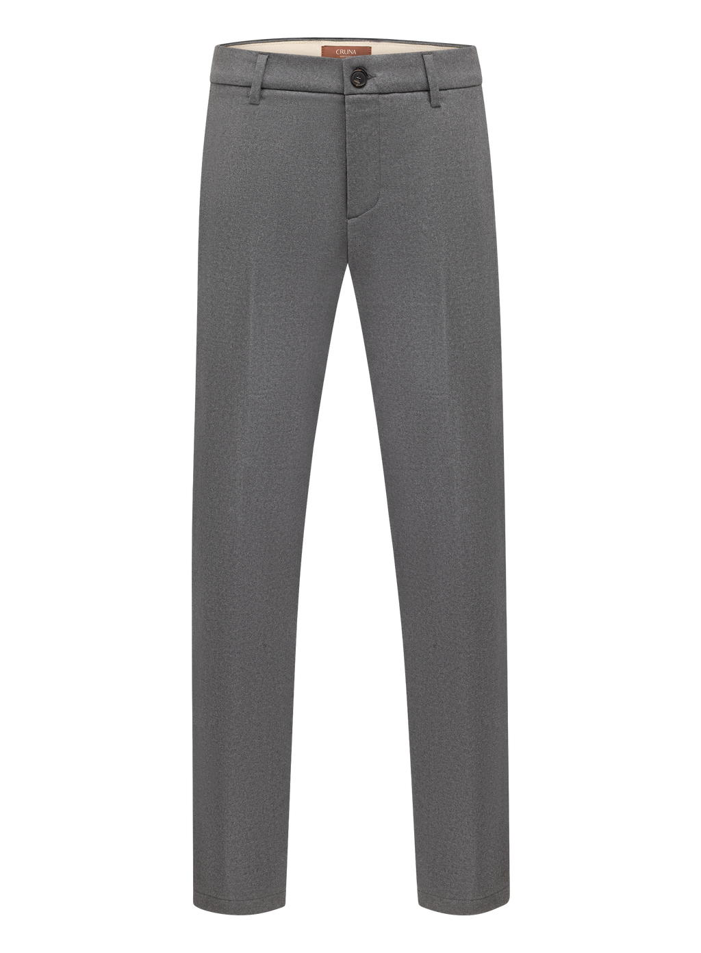 Broek in wol stretch | Grijs