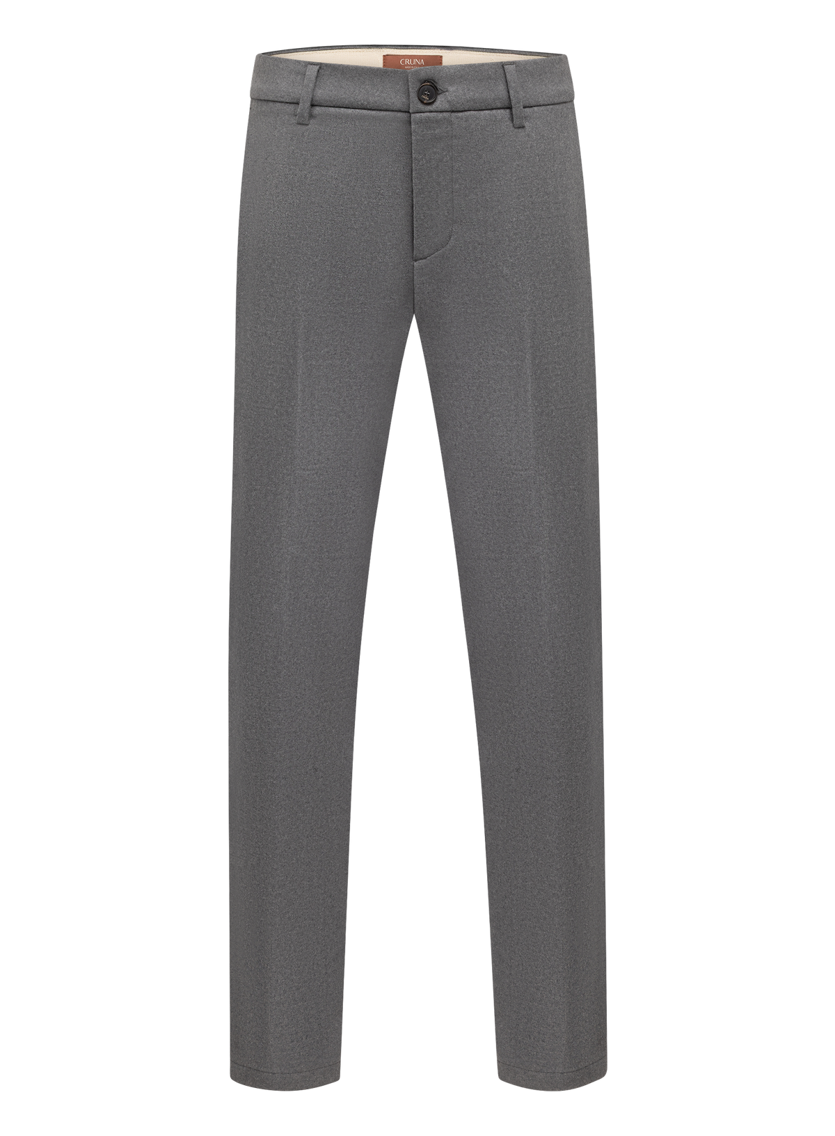 Broek in wol stretch | Grijs
