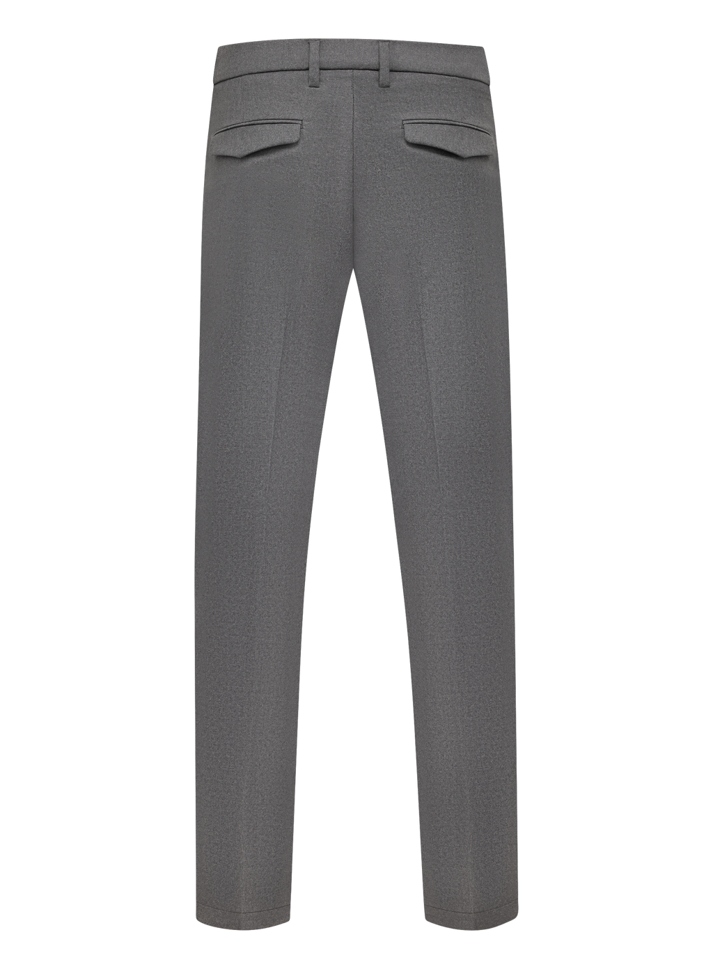 Broek in wol stretch | Grijs